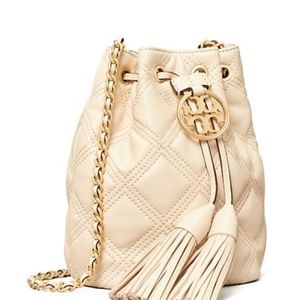 TORY BURCH MINI BUCKET BAG
